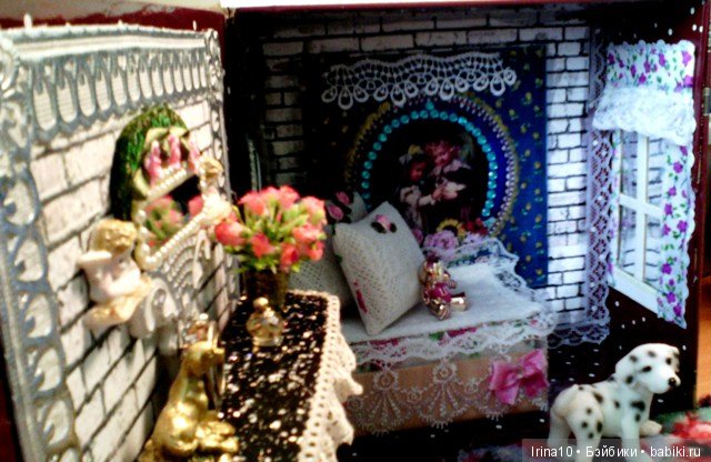 Домик в коробочке — Кукольные домики своими руками: фото