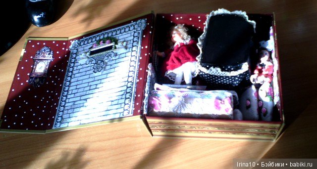 Домик в коробочке — Кукольные домики своими руками: фото (фото 5)