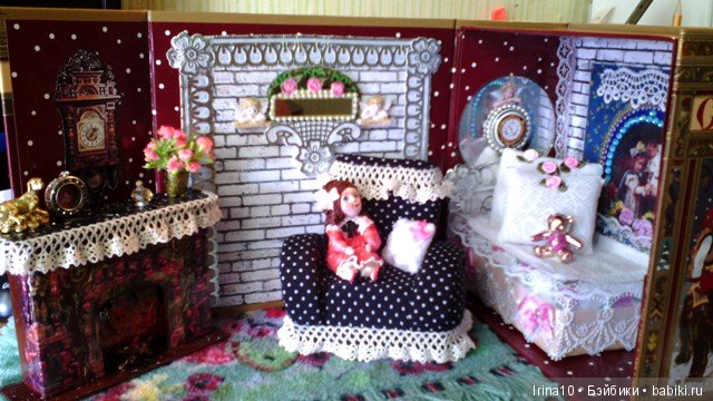Домик в коробочке — Кукольные домики своими руками: фото