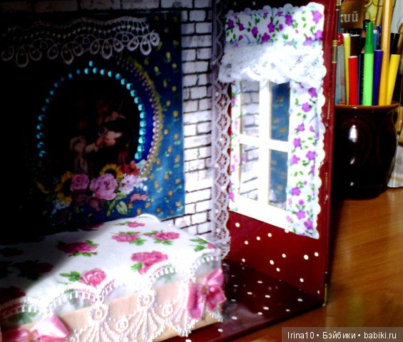 Домик в коробочке — Кукольные домики своими руками: фото (фото 9)