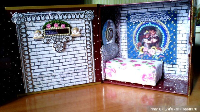 Домик в коробочке — Кукольные домики своими руками: фото (фото 8)