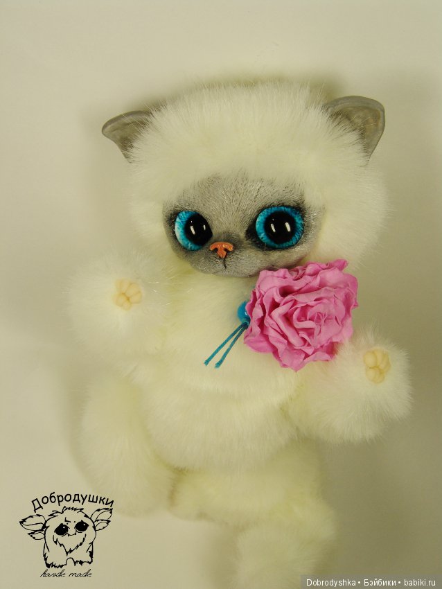 Котенок Василиска в розах (фото 7)