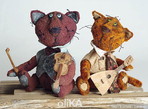 Авторские плюшевые игрушки от Olika