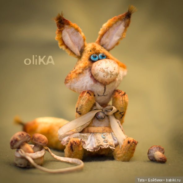 Авторские плюшевые игрушки от Olika (фото 2)