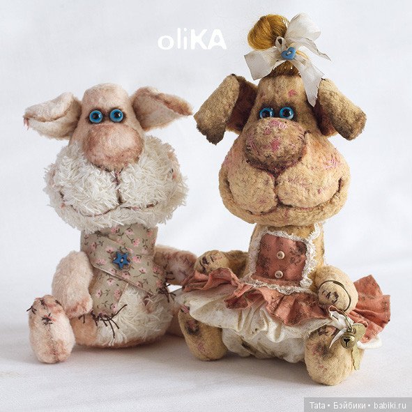 Авторские плюшевые игрушки от Olika (фото 10)
