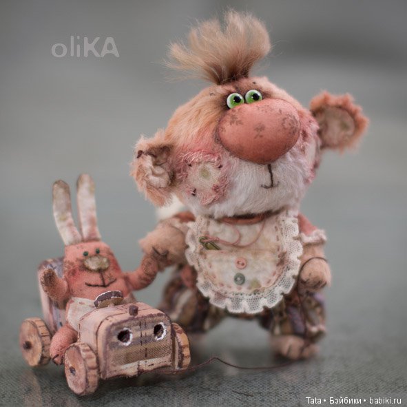 Авторские плюшевые игрушки от Olika