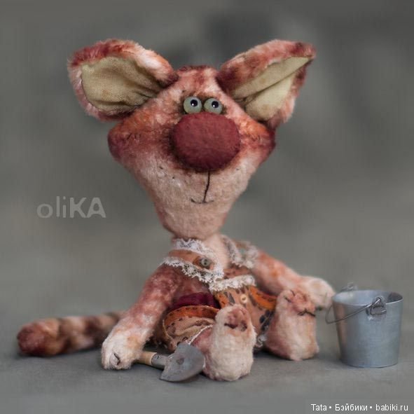 Авторские плюшевые игрушки от Olika (фото 7)