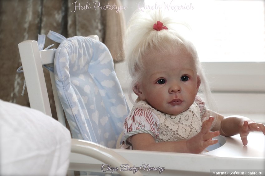 Hedi скульптора Karola Wegerich, автор прототипа Cheza Baby Nursery Reborn