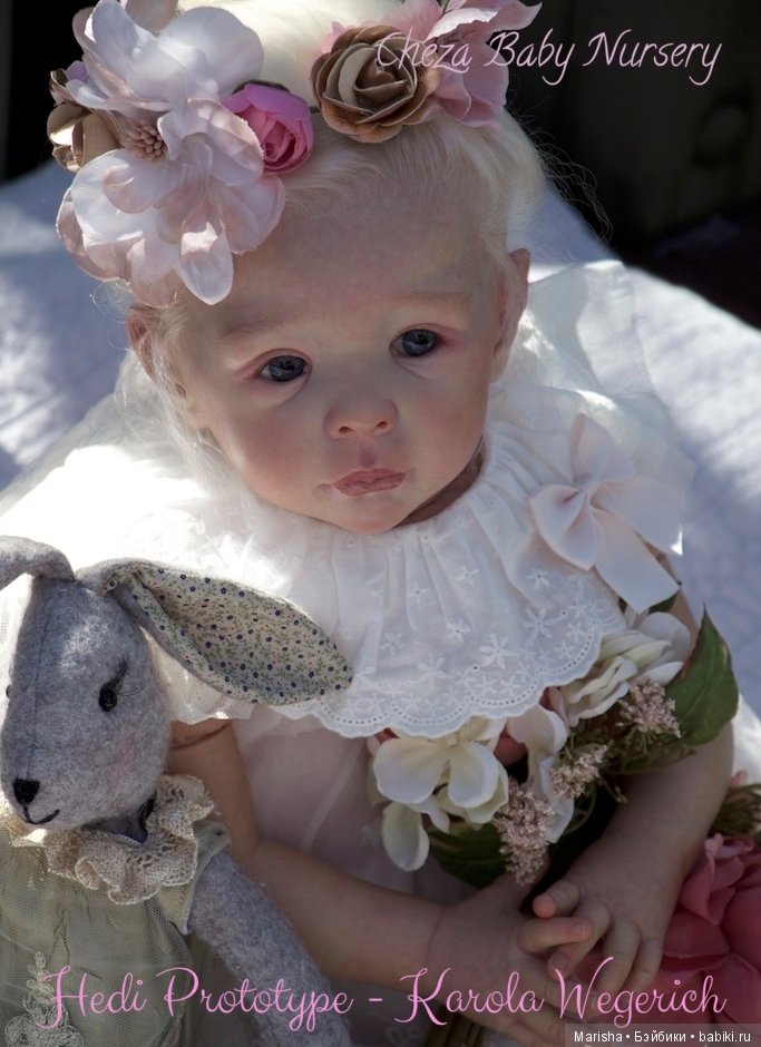 Hedi скульптора Karola Wegerich, автор прототипа Cheza Baby Nursery Reborn