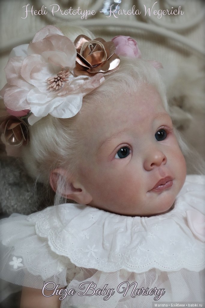 Hedi скульптора Karola Wegerich, автор прототипа Cheza Baby Nursery Reborn (фото 6)