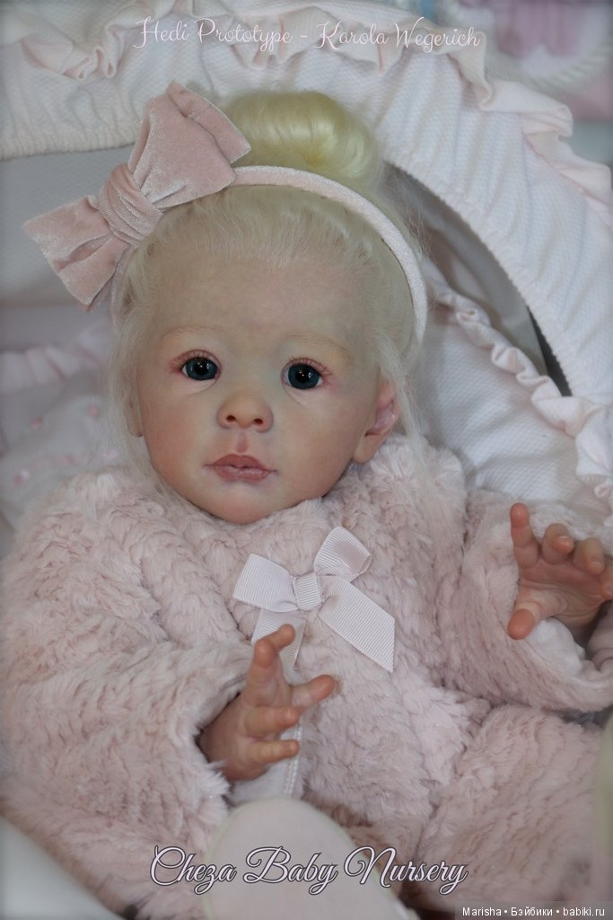 Hedi скульптора Karola Wegerich, автор прототипа Cheza Baby Nursery Reborn