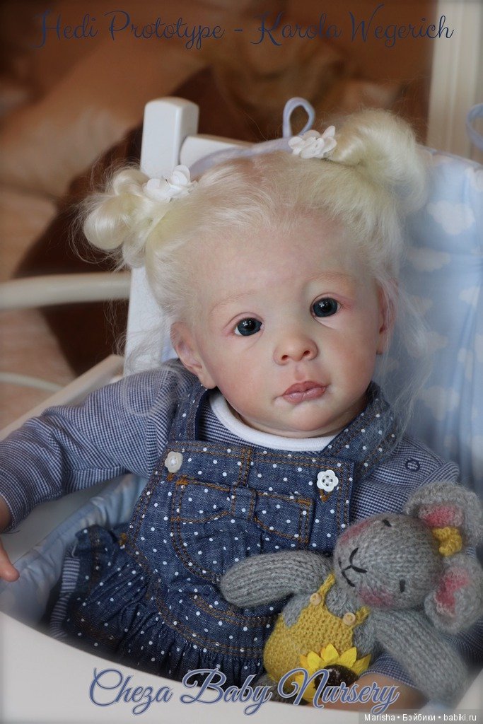 Hedi скульптора Karola Wegerich, автор прототипа Cheza Baby Nursery Reborn (фото 3)