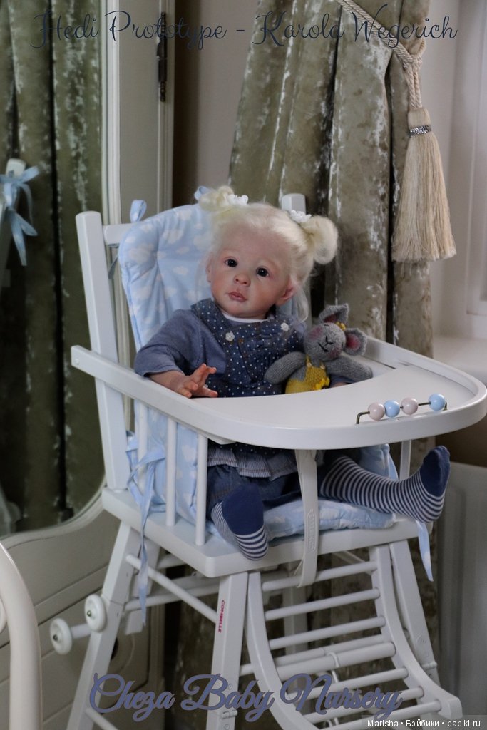 Hedi скульптора Karola Wegerich, автор прототипа Cheza Baby Nursery Reborn (фото 2)