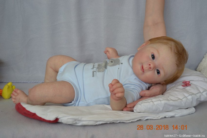 Кукла реборн Сереженька, молд Marcus, мастер Ekaterina Abbyasova babies (фото 9)