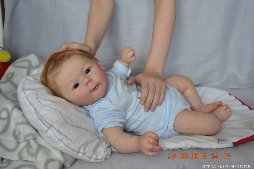 Кукла реборн Сереженька, молд Marcus, мастер Ekaterina Abbyasova babies