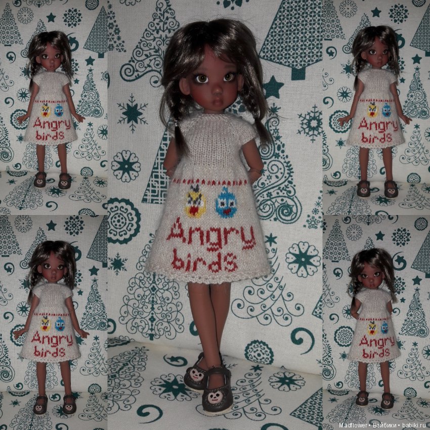 Angry birds - любимые герои для любимых кукол (фото 8)