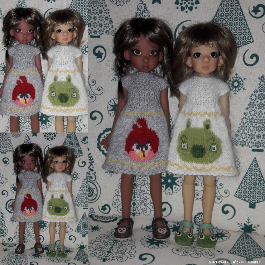 Angry birds - любимые герои для любимых кукол (фото 7)