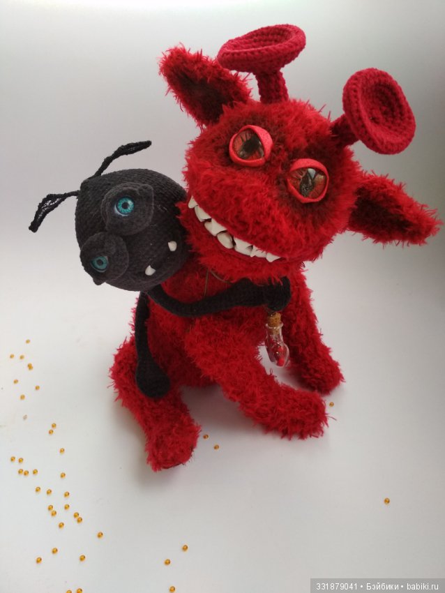 Марсик и Рюкзик — Вязаные игрушки и амигуруми: крючком (фото 5)