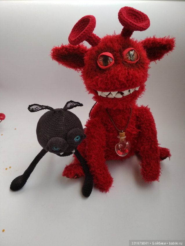 Марсик и Рюкзик — Вязаные игрушки и амигуруми: крючком