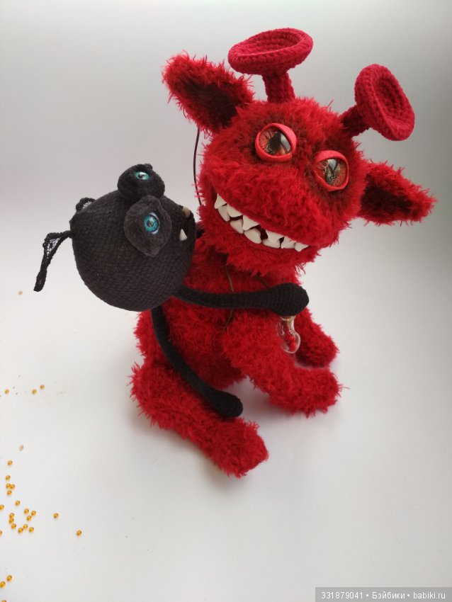 Марсик и Рюкзик — Вязаные игрушки и амигуруми: крючком (фото 4)