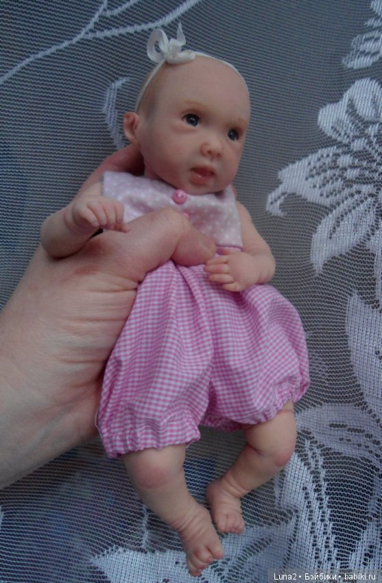 Мышка-малышка Василиса — Лепка авторских кукол: полимерная глина