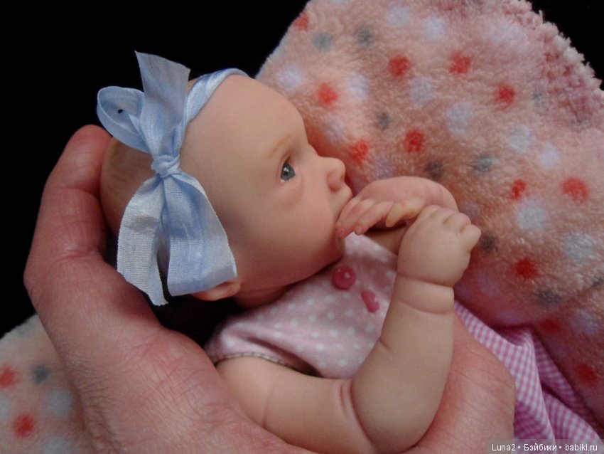 Мышка-малышка Василиса — Лепка авторских кукол: полимерная глина