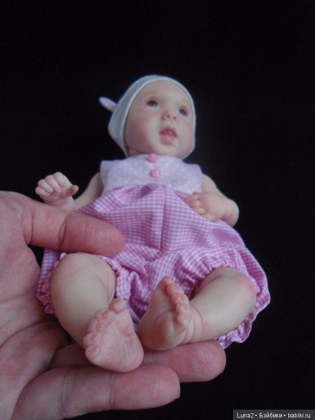 Мышка-малышка Василиса — Лепка авторских кукол: полимерная глина (фото 9)