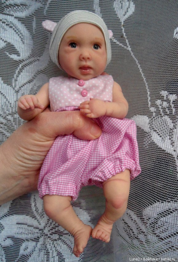 Мышка-малышка Василиса — Лепка авторских кукол: полимерная глина