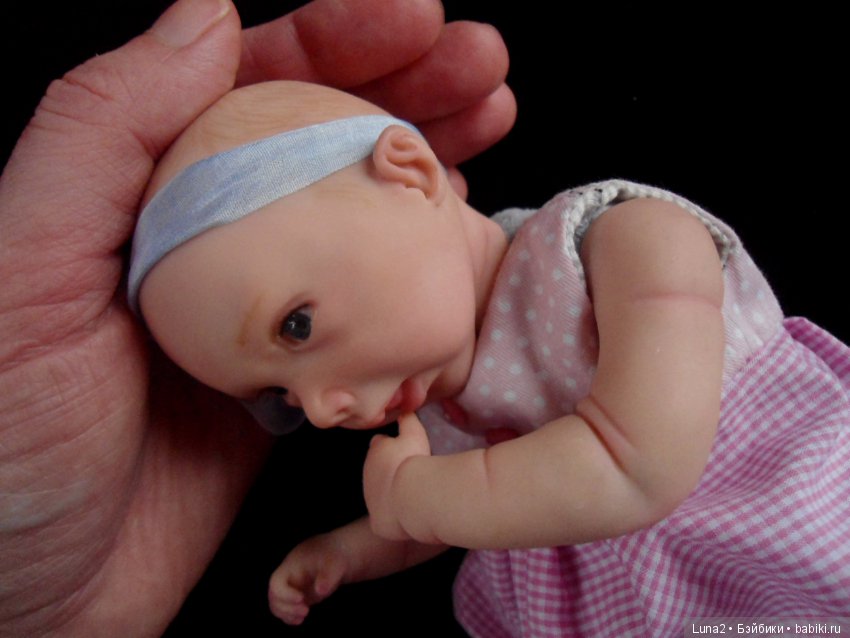 Мышка-малышка Василиса — Лепка авторских кукол: полимерная глина