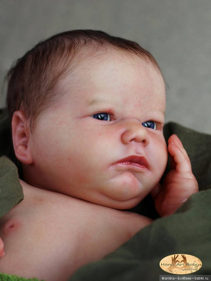 Realborn Landon Awake для магазина Bountiful Baby, автор прототипа Bianca Franke