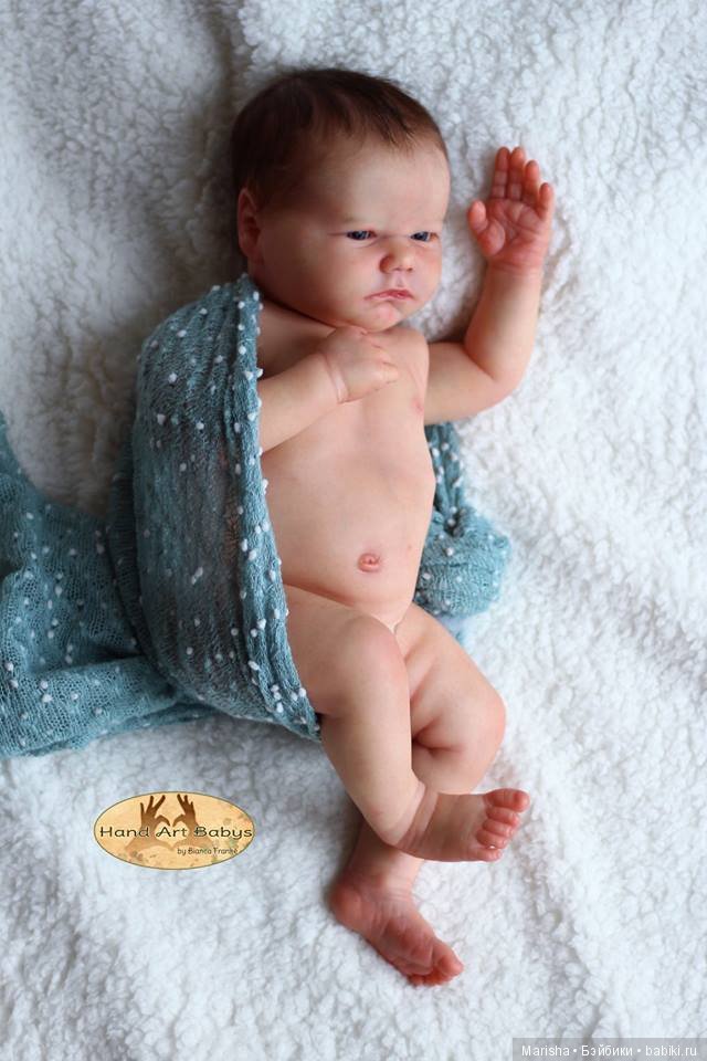 Realborn Landon Awake для магазина Bountiful Baby, автор прототипа Bianca Franke
