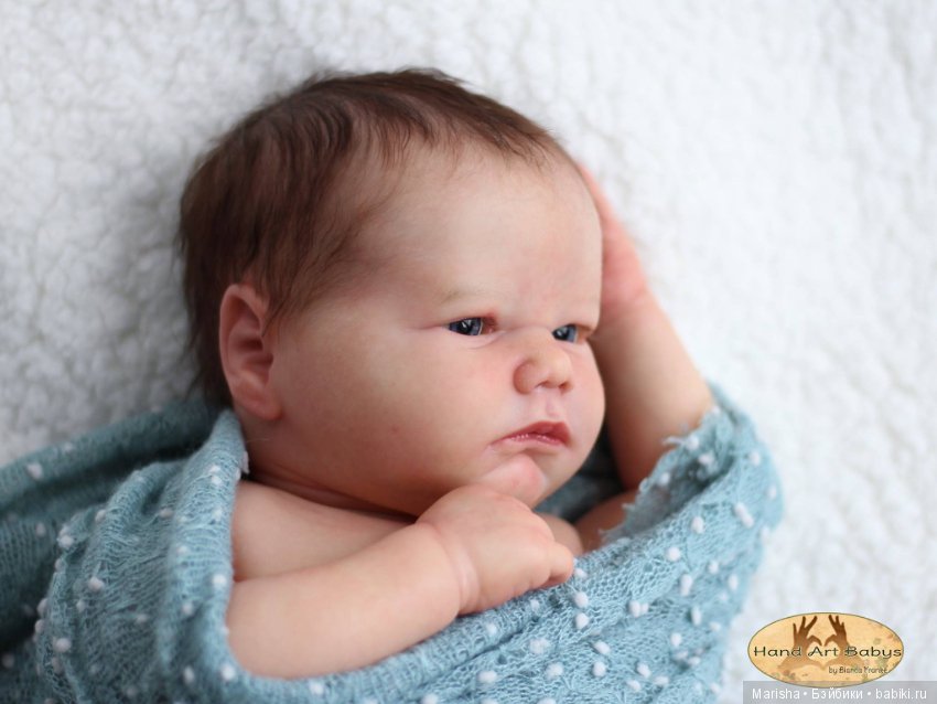 Realborn Landon Awake для магазина Bountiful Baby, автор прототипа Bianca Franke