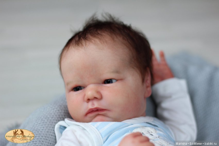 Realborn Landon Awake для магазина Bountiful Baby, автор прототипа Bianca Franke (фото 10)