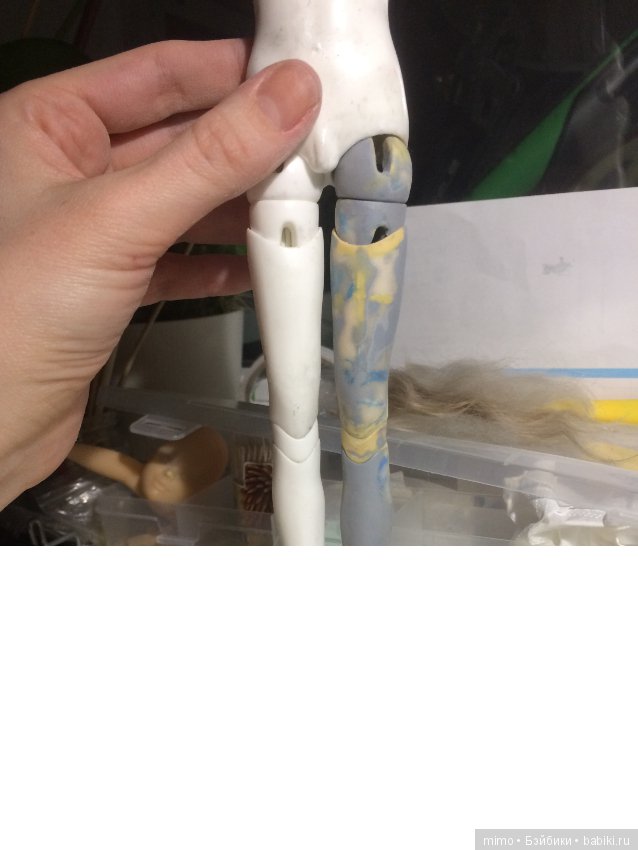 Мастер модель авторского БЖД мальчика под ПУ (фото 7)