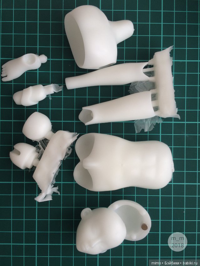 Мастер модель авторского БЖД мальчика под ПУ (фото 4)