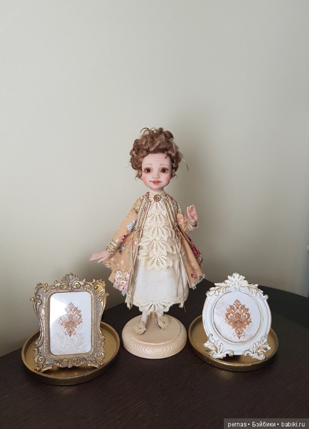 Авторская кукла Агнесса — Лепка авторских кукол: полимерная глина (фото 3)