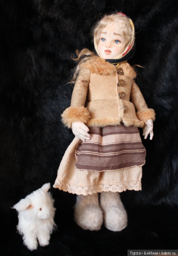Девочка из прошлого века — Авторские текстильные куклы: Вальдорфские