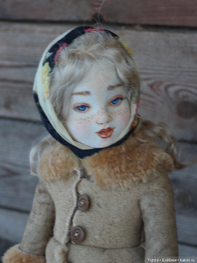 Девочка из прошлого века — Авторские текстильные куклы: Вальдорфские