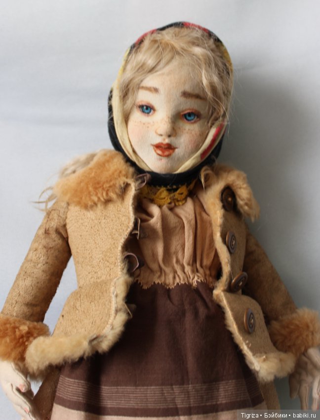 Девочка из прошлого века — Авторские текстильные куклы: Вальдорфские (фото 5)