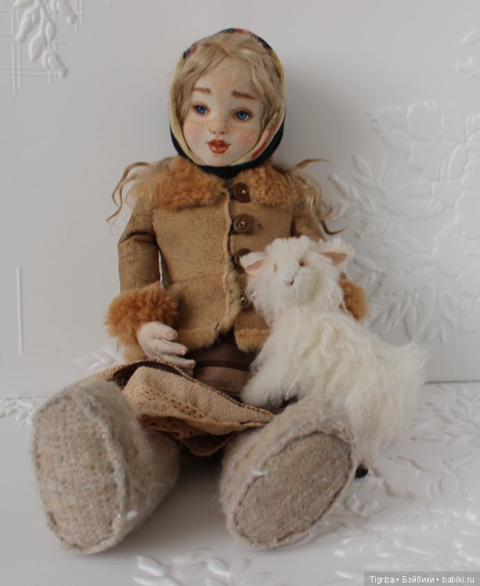 Девочка из прошлого века — Авторские текстильные куклы: Вальдорфские