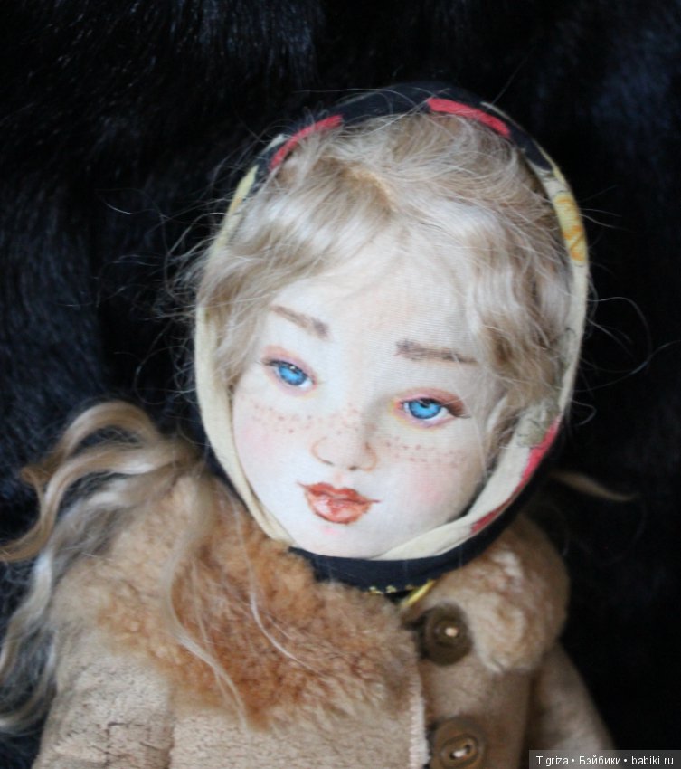 Девочка из прошлого века — Авторские текстильные куклы: Вальдорфские