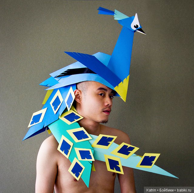 Неординарные бумажные поделки от Linus Hui