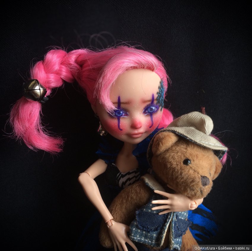 С Днем смеха — ООАК Monster High и Ever After High: репейнт (фото 10)