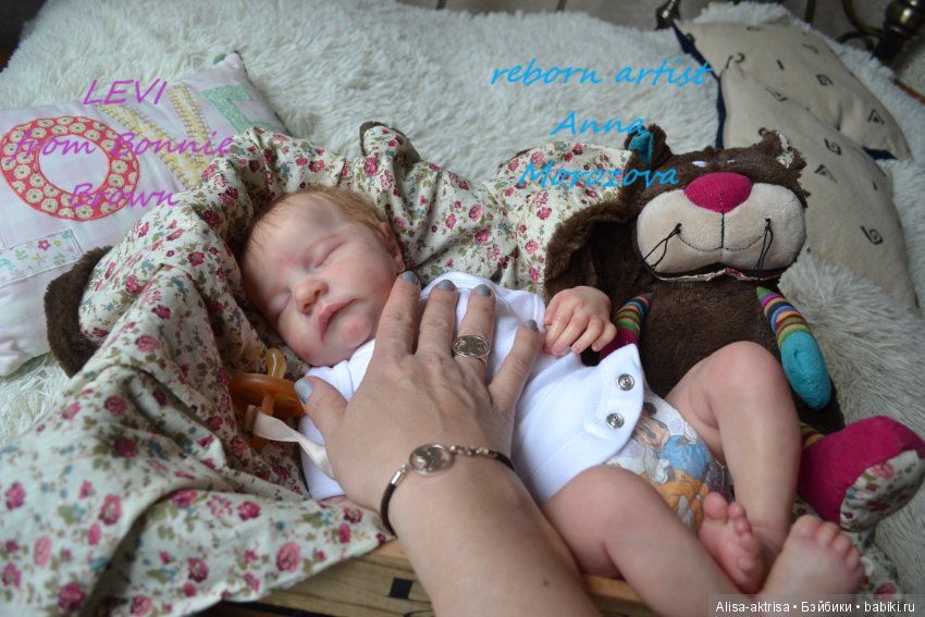 Леви - любовь с первого взгляда. Кукла реборн Анны Морозовой (фото 10)