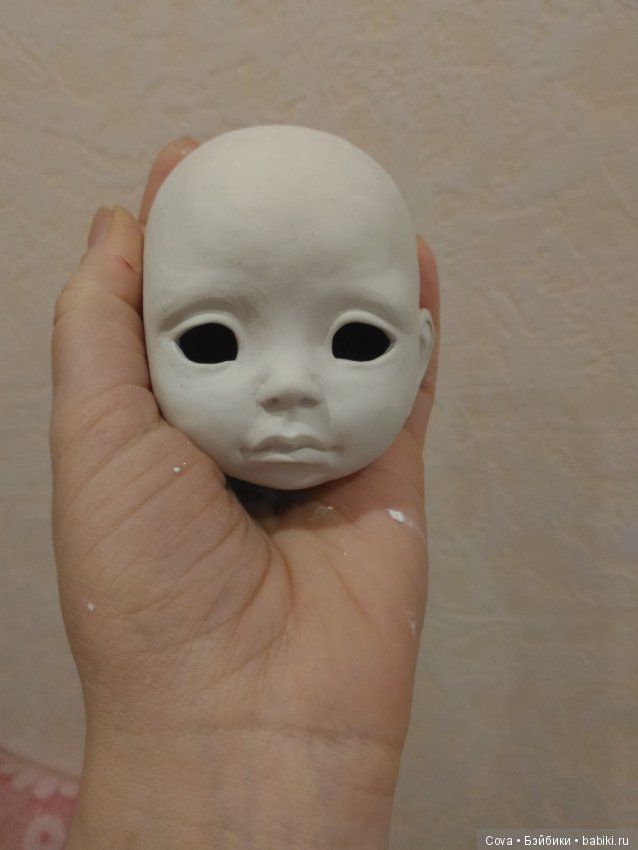 Новый молд - Ксюня — Авторские шарнирные куклы своими руками: лепка (фото 4)