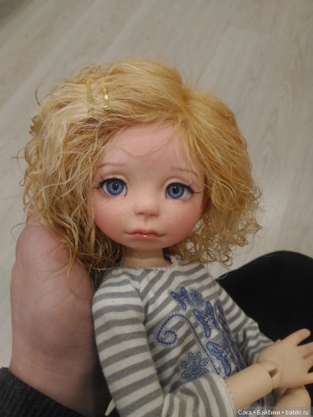 Новый молд - Ксюня — Авторские шарнирные куклы своими руками: лепка