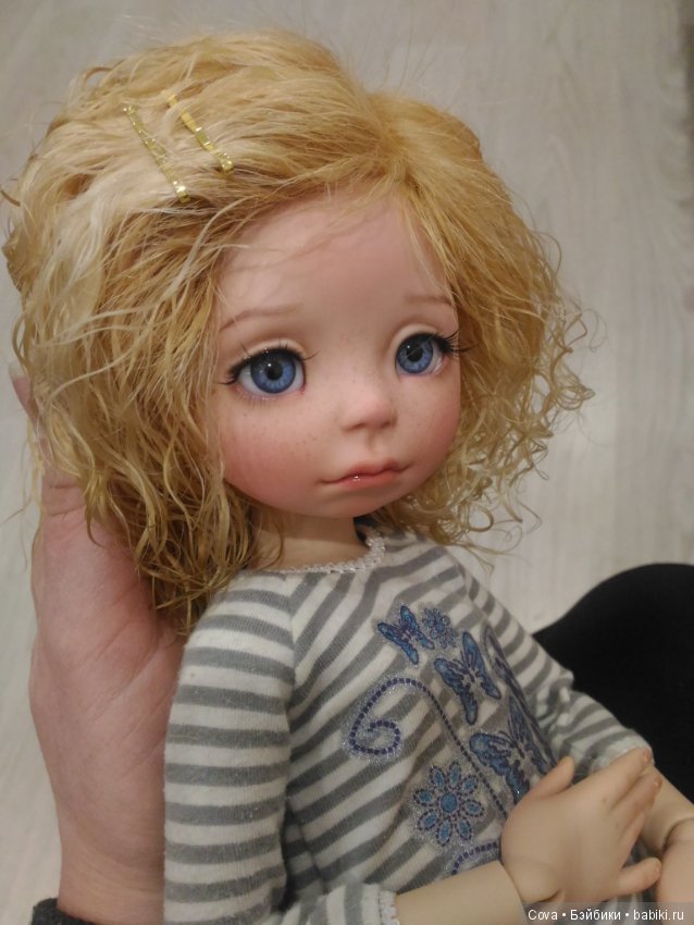 Новый молд - Ксюня — Авторские шарнирные куклы своими руками: лепка