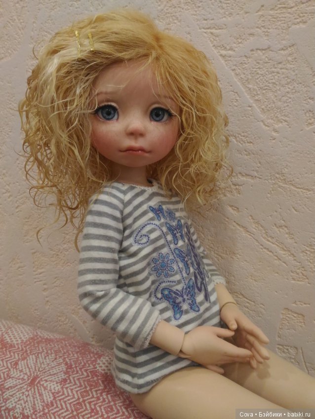 Новый молд - Ксюня — Авторские шарнирные куклы своими руками: лепка