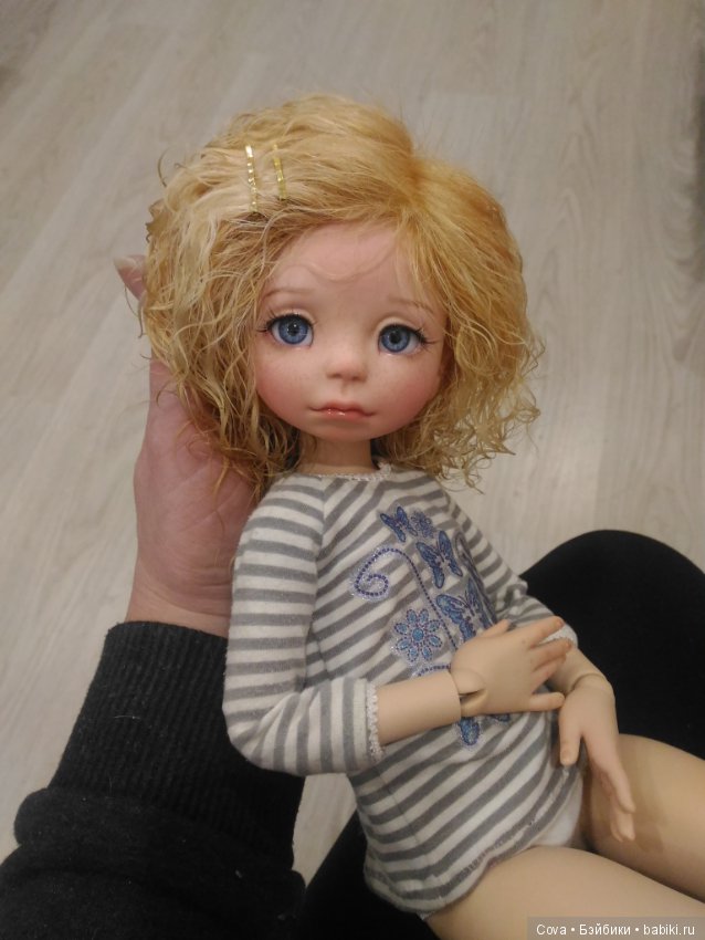 Новый молд - Ксюня — Авторские шарнирные куклы своими руками: лепка