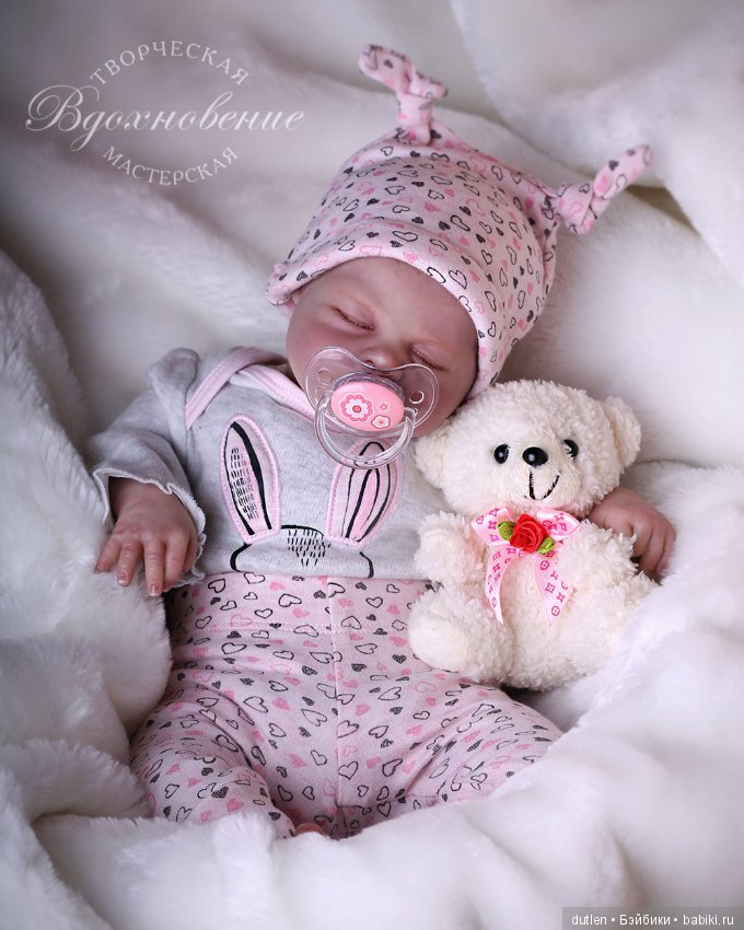Кукла реборн из молда Isabella от Nikki Johnston (фото 9)